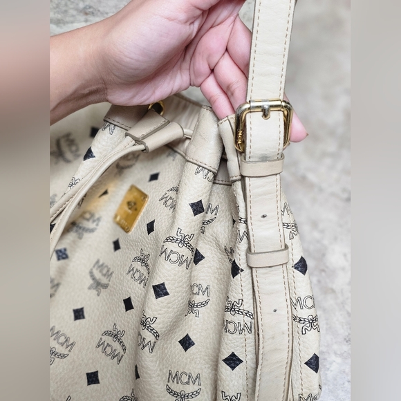 MCM Drawstring Crossbody Bag - Picture 2 of 12
